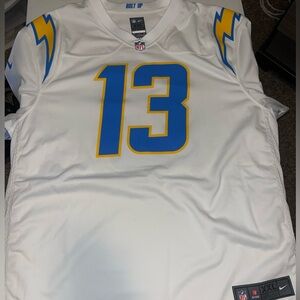 Keenan Allen #13 L.A. Chargers Nike On Field Jersey White Size 2XL